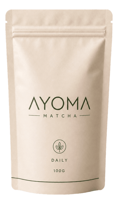 Kremowa saszetka AYOMA Matcha Daily, 100 g